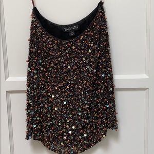 Vintage Ellen Tracy Beaded Skirt